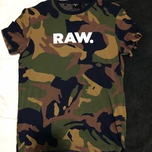 G STAR RAW Logo on Camo